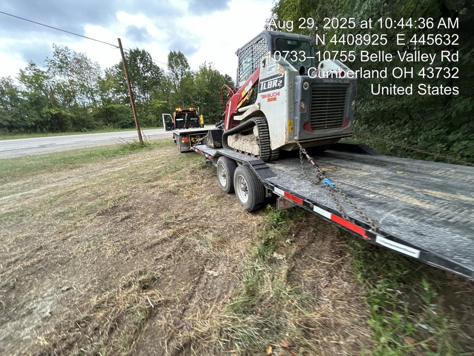 2024 TEXAS PRIDE TRAILERS 21' Lowboy Gravity Tilt Bed 14K Bumper Pull Trailer