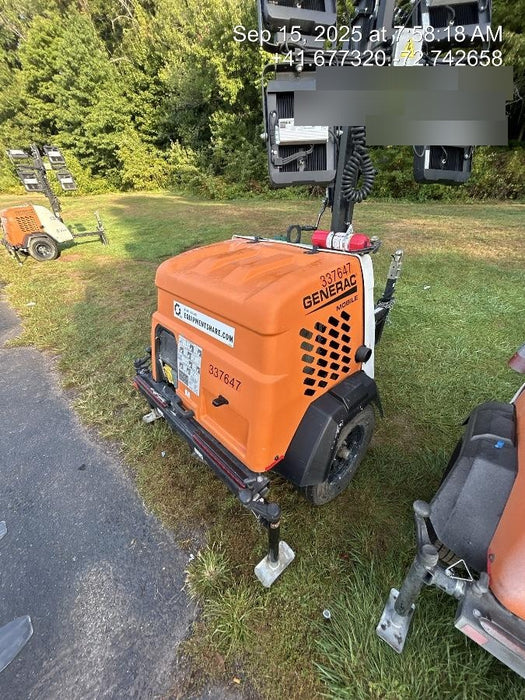 2023 Generac MLT2 Diesel, Flex Switch 120V Input, Powerzone Controller, (4) 320W LED Lights, 4kW Generator, 39.9 Gal Fuel Tank, 2" Ball, T3