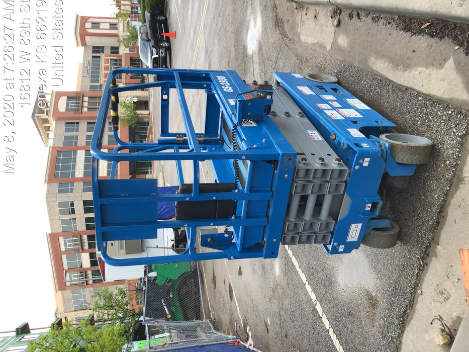 2020 Genie GS-1930 Solid Non Marking Tires, Beacon, Folding rails with half height swing gate