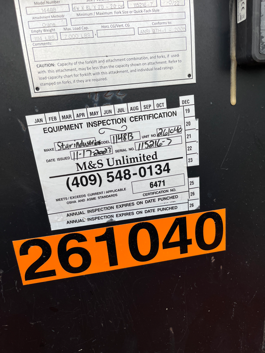 2022 STAR INDUSTRIES 1448B