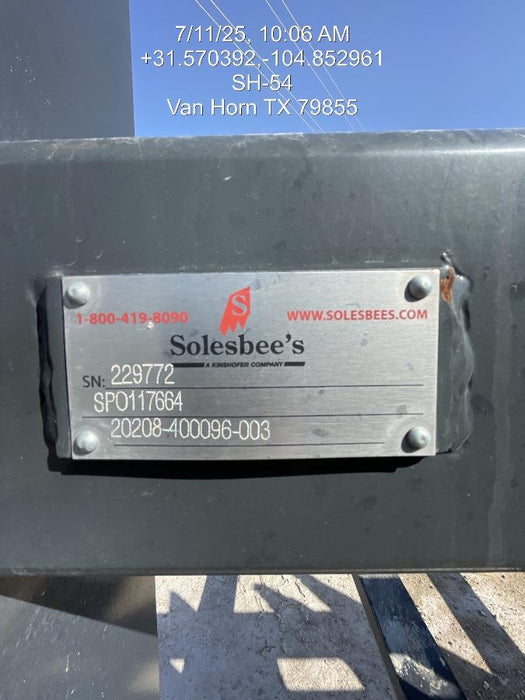 2024 SOLESBEE 96" Loader Fork Carriage - Solesbee