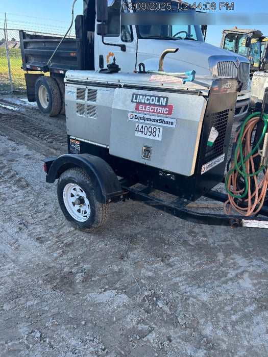 2024 Lincoln Electric LE400 Kubota V1505, Trlr, Cable Rack, Light Kit, ES Decals, T3