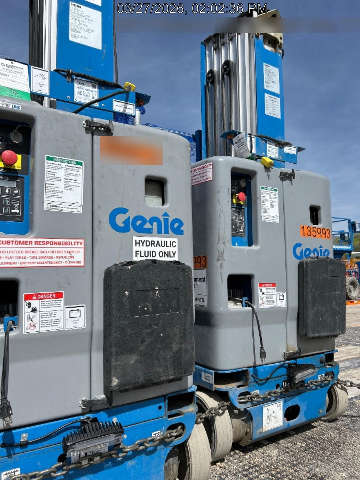 2019 GENIE GR-20