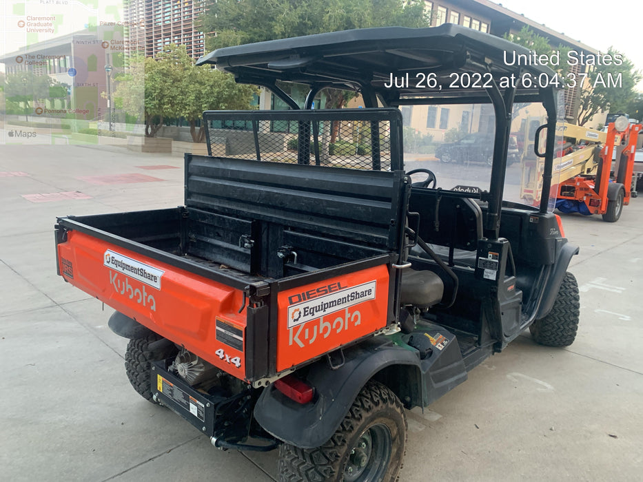 2022 Kubota RTV-X1140W-H Plastic Canopy, Windshield Acrylic Clear, LED Strobe Light, Wire Harness Kit, Back up Alarm