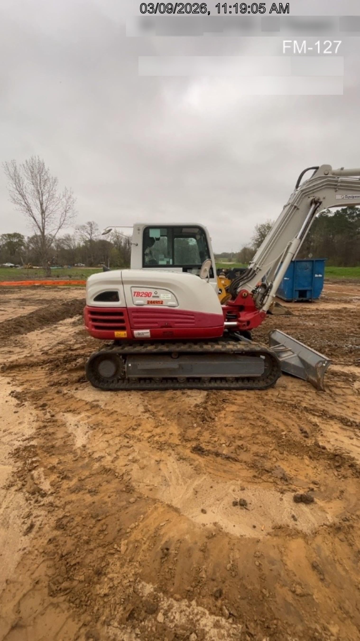 2022 TAKEUCHI TB290-CR