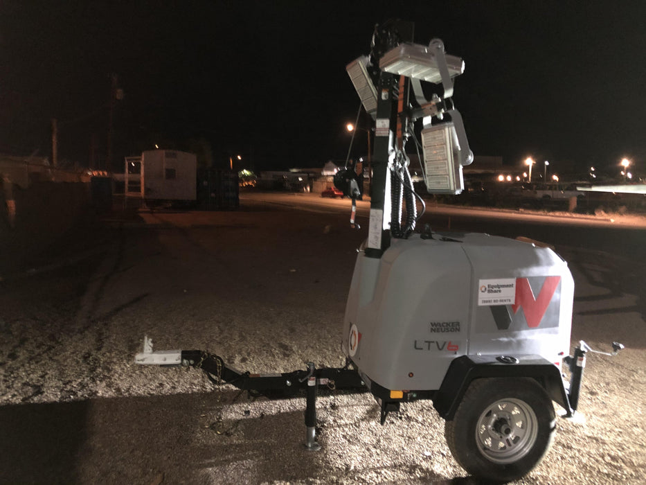 2019 Wacker Neuson LTV6K-LED Standard LED Towable Light Tower w/None