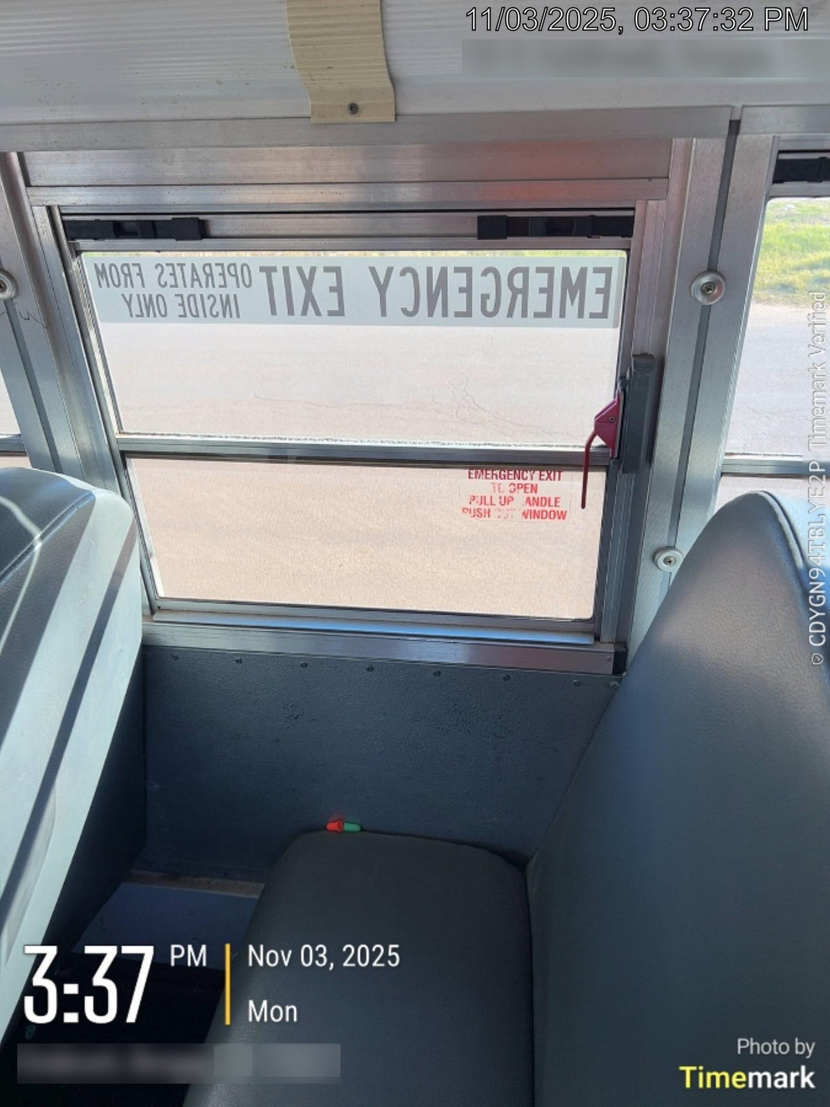 2012 BLUE BIRD 72 Passenger Bus