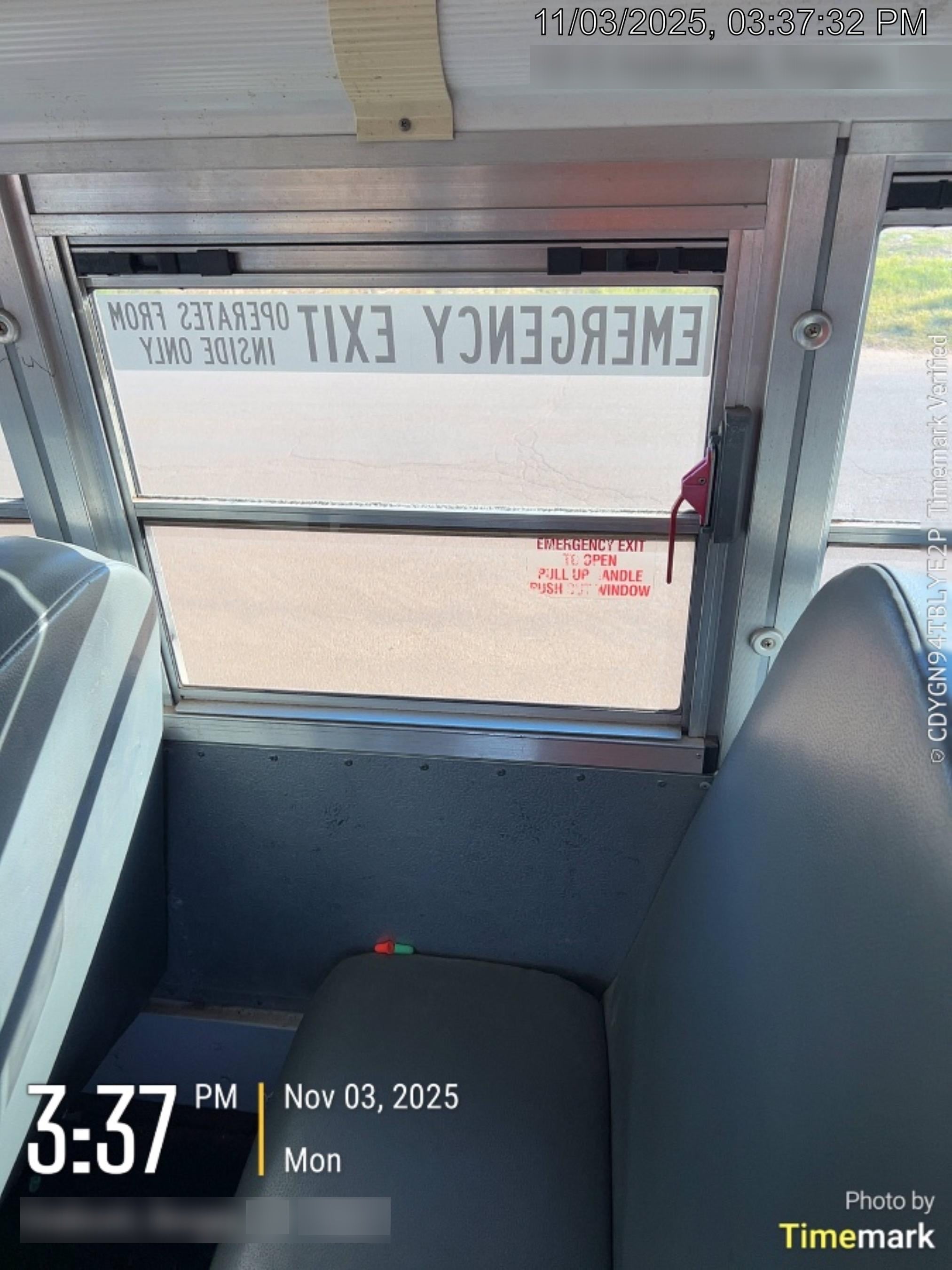 2012 BLUE BIRD 72 Passenger Bus