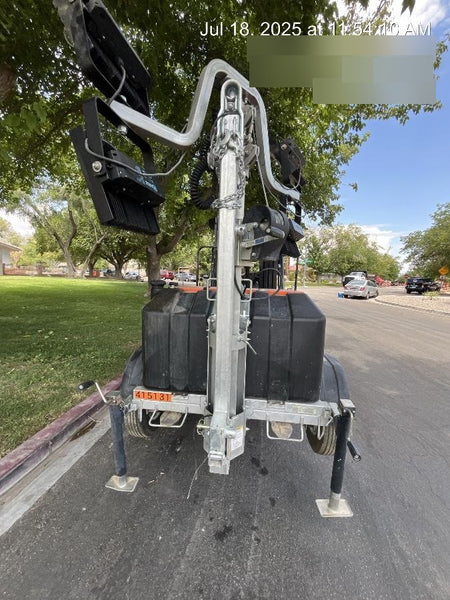 2024 Wanco WLTT-4MM4K Diesel, Deep Sea Controller, Shore Power Plug, Auto Start, (4) 350W LED Floodlights, 4kW Generator, 60 Gal Fuel Tank, 2" Ball, T3