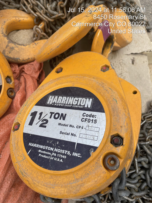 2022 HARRINGTON CF015-20