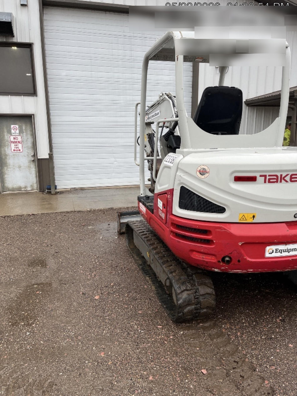 2019 TAKEUCHI TB240