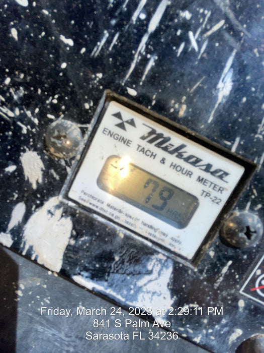 2022 Multiquip MVH408GH Reversible Plate Compactor, Gas