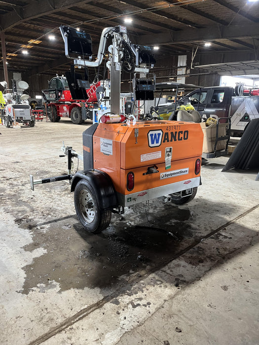 2024 Wanco WLTT-4MM4K Diesel, Deep Sea Controller, Shore Power Plug, Auto Start, (4) 350W LED Floodlights, 4kW Generator, 60 Gal Fuel Tank, 2" Ball, T3
