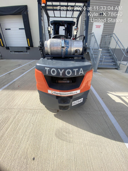 2023 TOYOTA 8FGU30 LP - Quad