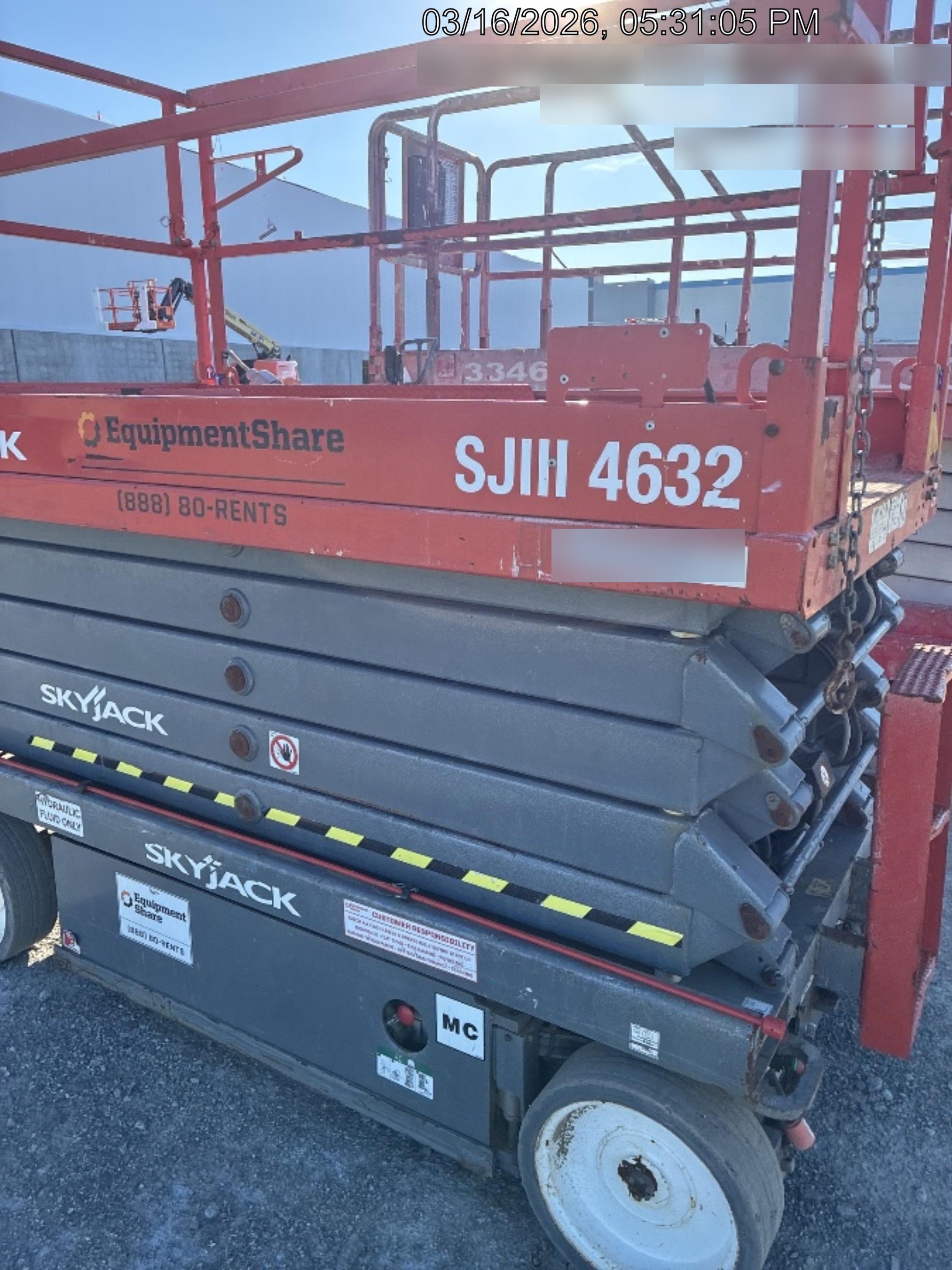 2018 Skyjack SJIII-4632 Skyjack SJIII4632 Battery