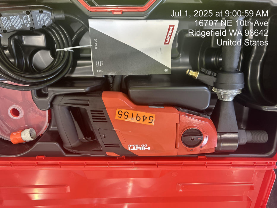 2025 HILTI DD 150-U