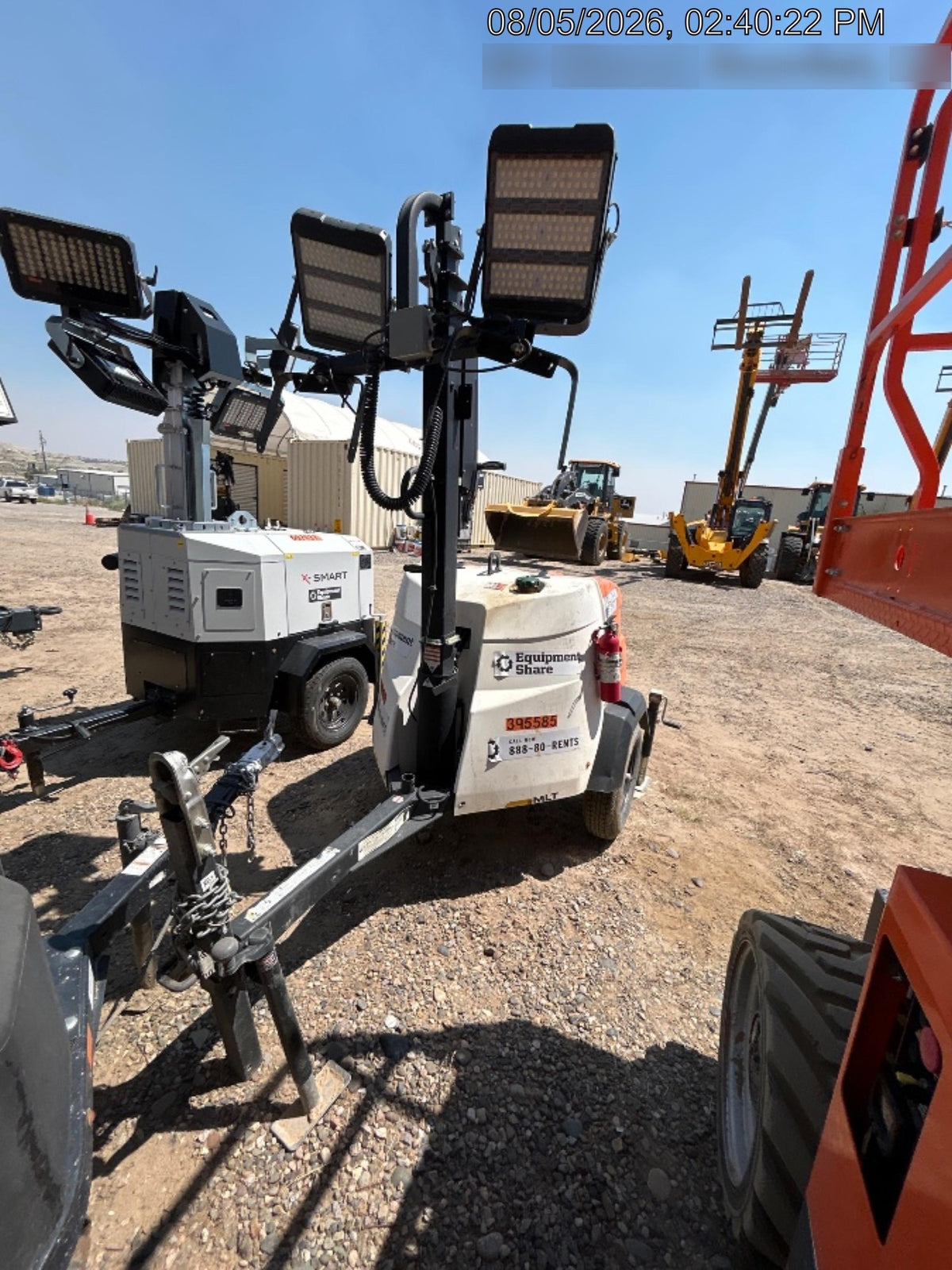 2024 Generac MLT2 Diesel, Flex Switch 120V Input, Powerzone Controller, 
(4) 320W LED Lights, 4kW Generator, 39.9 Gal Fuel Tank, 2" Ball, T3