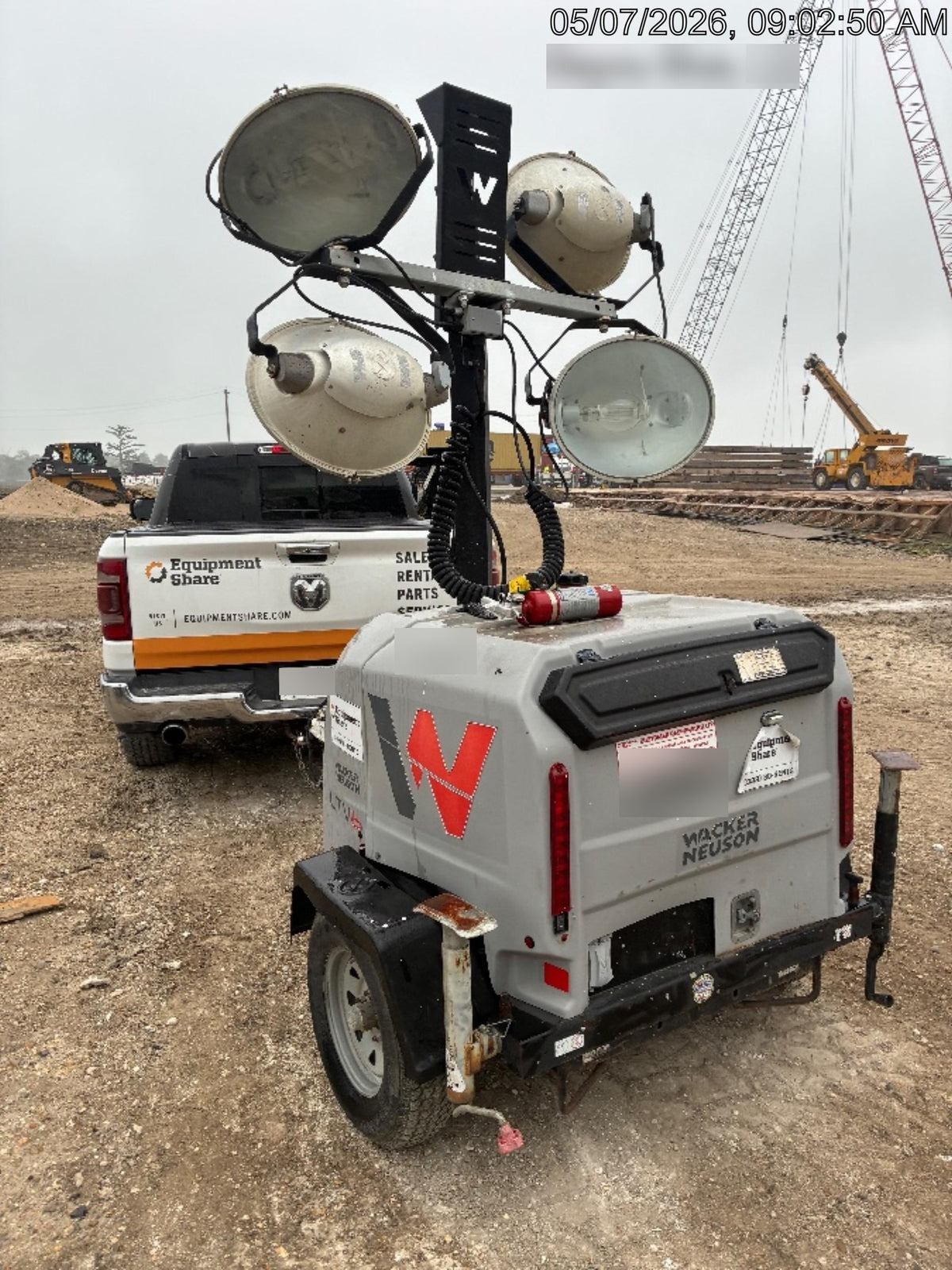 2018 Wacker Neuson LTV6L-MH Wacker Neuson LTV6K Mobile Light Tower
