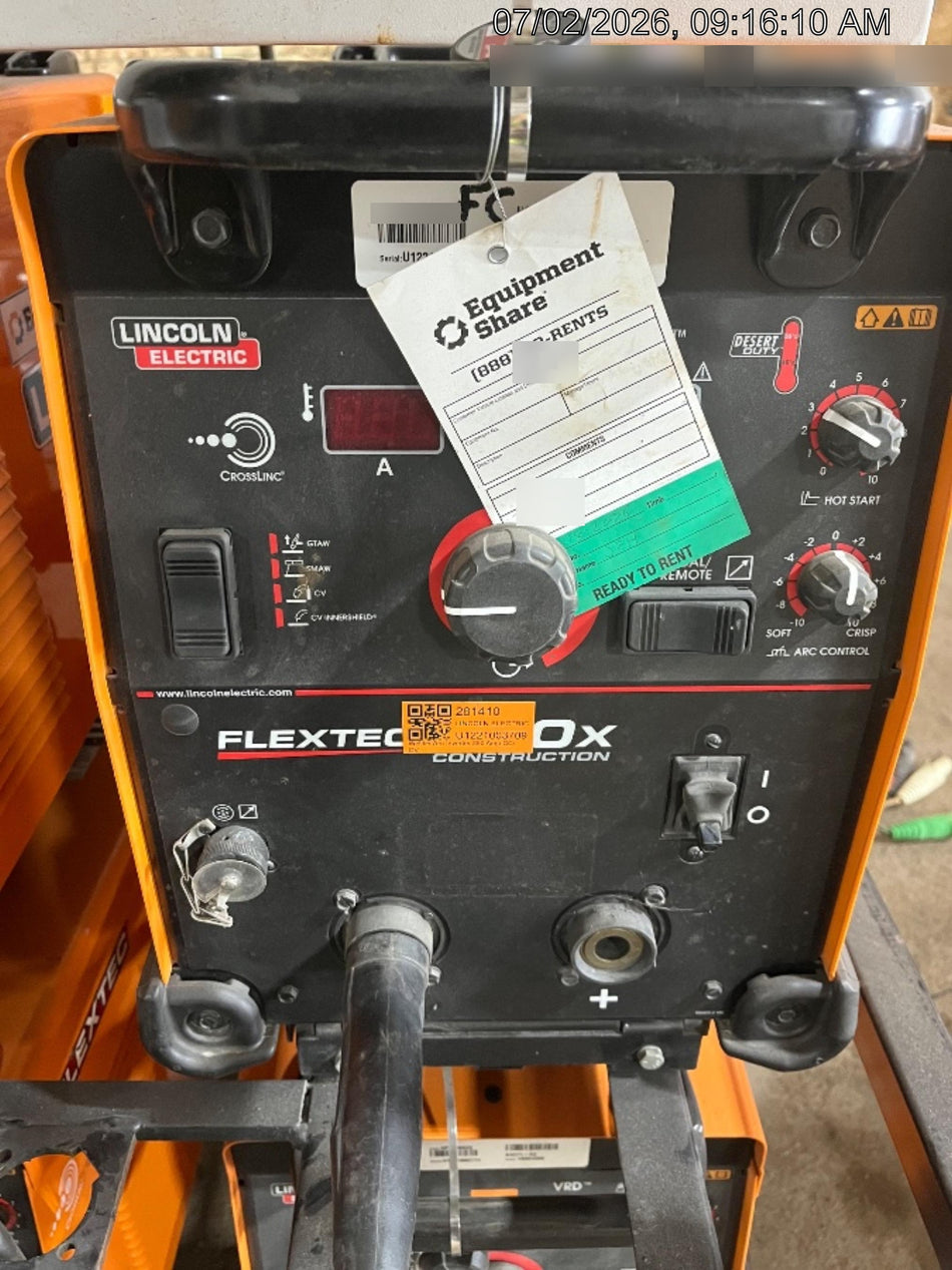 2022 LINCOLN ELECTRIC FLEXTEC 350X