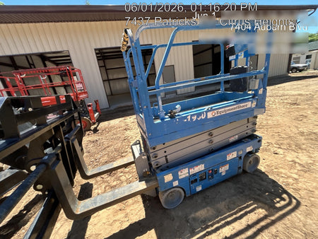 2019 Genie GS-1930 Half Height Swing Gate, 800W Inverter
