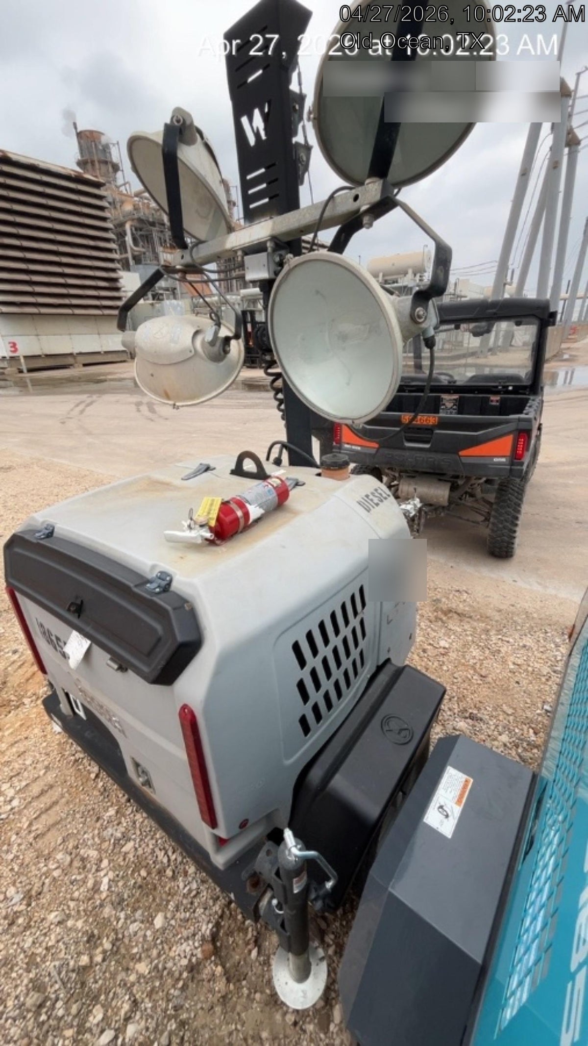 2018 Wacker Neuson LTV6L-MH Wacker Neuson LTV6L Mobile Light Tower w/Fuel Level Sensor Installed