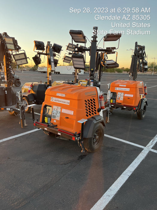 2023 Generac MLT2 Diesel, Flex Switch 120V Input, Powerzone Controller, (4) 320W LED Lights, 4kW Generator, 39.9 Gal Fuel Tank, 2" Ball, T3