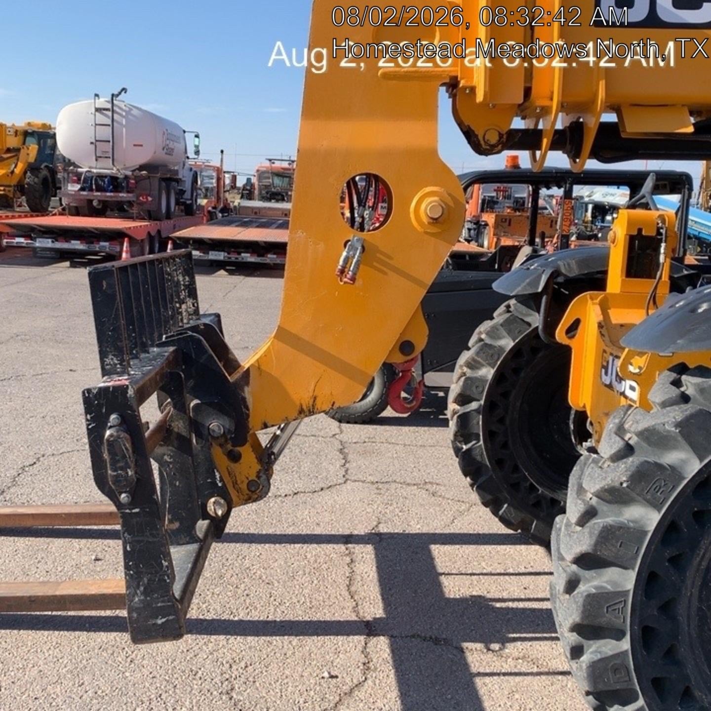2020 JCB 509-42 Canopy, Solid Tires, Work Lights, Beacon, Aux Hydraulics, Back up Alarm, Lifting Eye, ES Decals