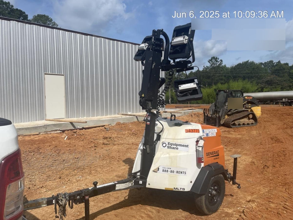 2023 Generac MLT2 Diesel, Flex Switch 120V Input, Powerzone Controller, (4) 320W LED Lights, 4kW Generator, 39.9 Gal Fuel Tank, 2" Ball, T3