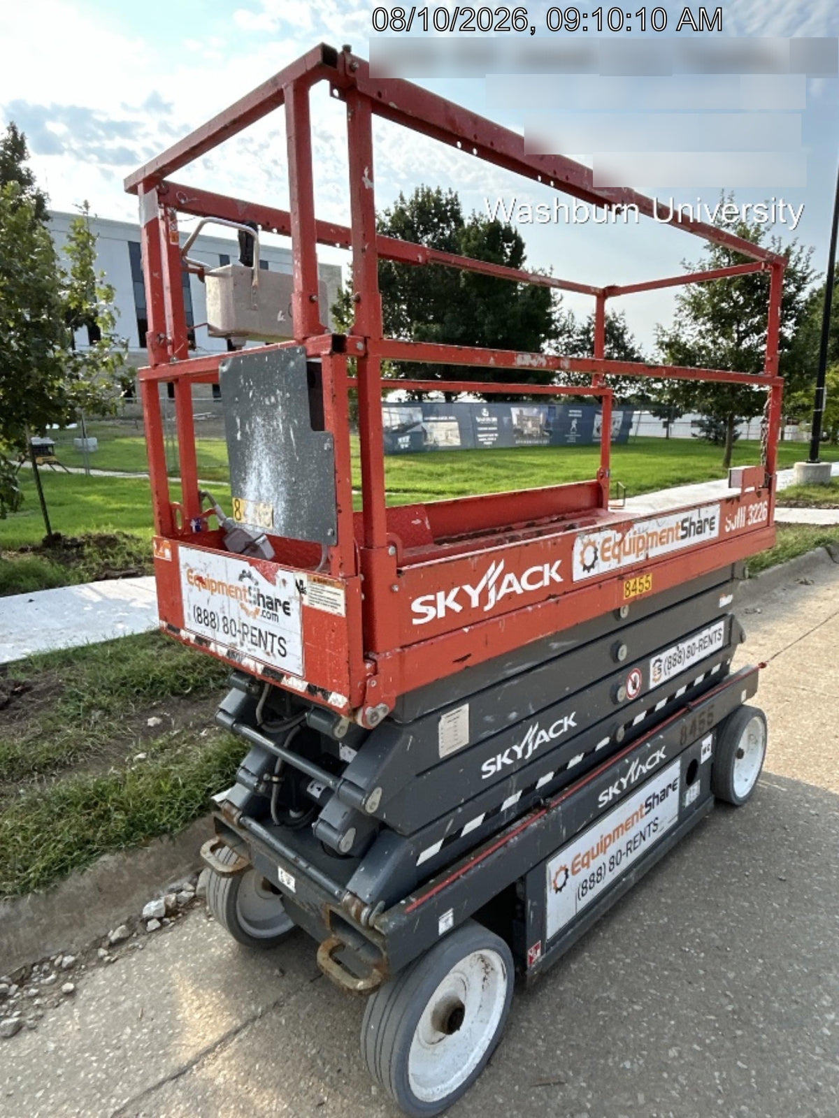 2018 Skyjack SJIII-3226 Skyjack SJIII3226 Scissor Lift w/Trojan Batteries