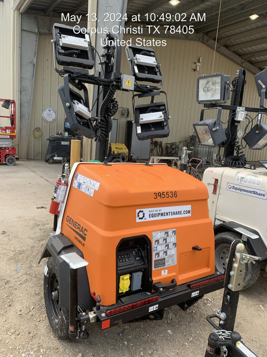 2024 Generac MLT2 Diesel, Flex Switch 120V Input, Powerzone Controller, 
(4) 320W LED Lights, 4kW Generator, 39.9 Gal Fuel Tank, 2" Ball, T3