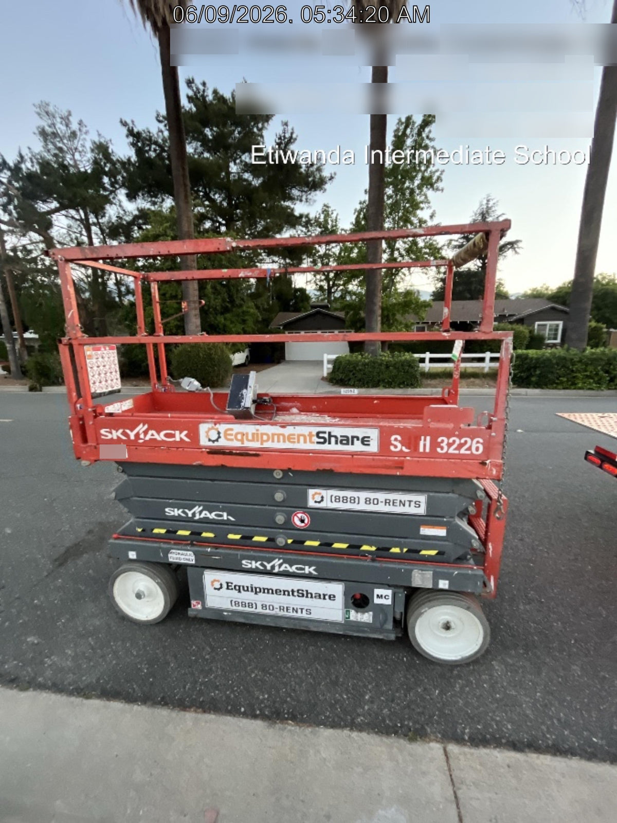 2019 Skyjack SJIII-3226 Standard w/Trojan Batteries