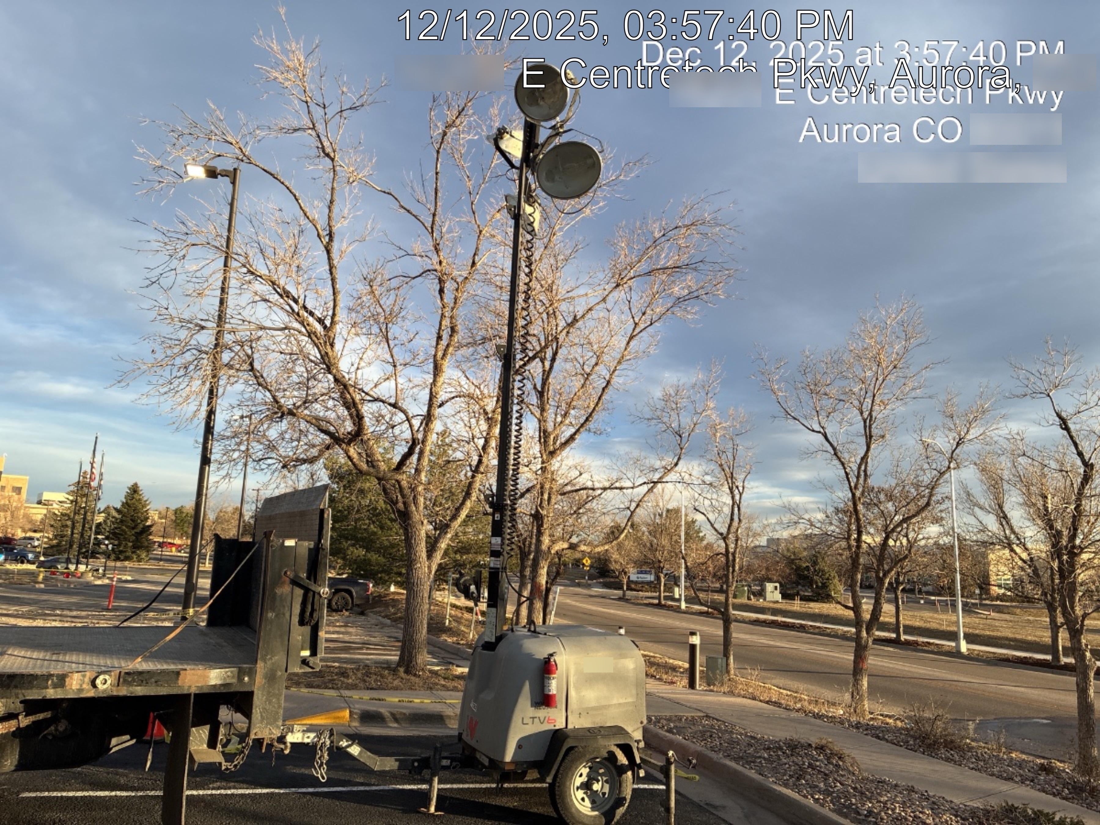 Wacker Neuson LTV6K-MH Wacker Neuson LTV6K Mobile Light Tower w/Fuel Level Sensor Installed
