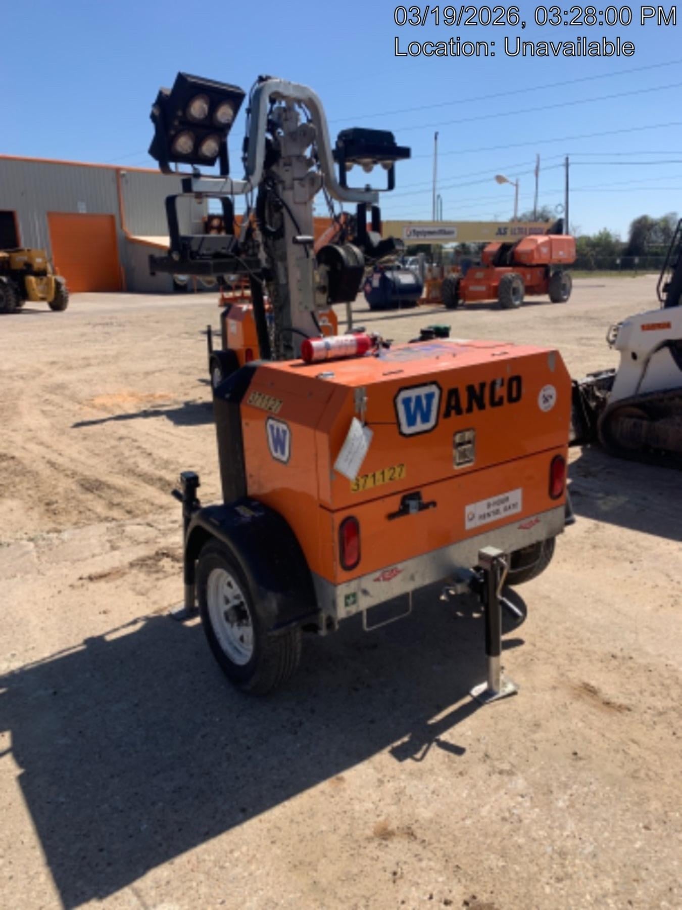 2023 Wanco WLTT-4MM4K Diesel, Deep Sea Controller, Shore Power Plug, Auto Start, (4) 350W LED Floodlights, 4kW Generator, 60 Gal Fuel Tank, 2" Ball, T3