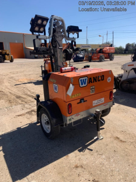 2023 Wanco WLTT-4MM4K Diesel, Deep Sea Controller, Shore Power Plug, Auto Start, (4) 350W LED Floodlights, 4kW Generator, 60 Gal Fuel Tank, 2" Ball, T3