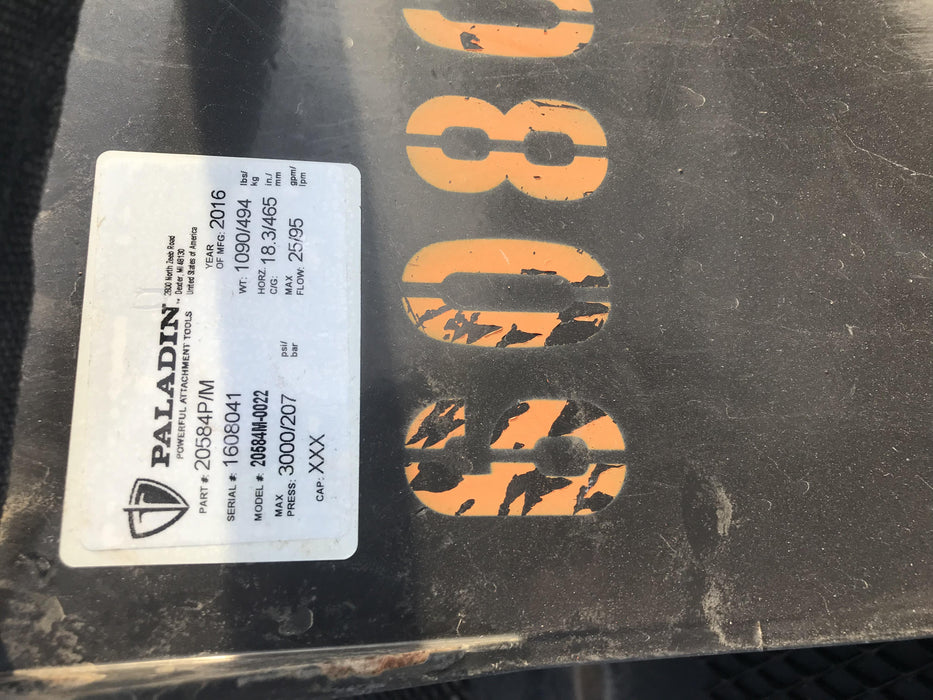 2016 PALADIN Sweepster SB72