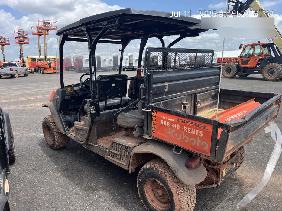 2019 Kubota RTV-X1140W-H 4WD, LED Strobe, Windshield Tempered Glass, Plastic Canopy, Wire Harness Kit, Backup Alarm