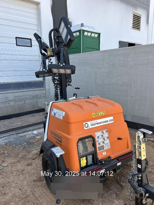 2024 Generac MLT2 Diesel, Flex Switch 120V Input, Powerzone Controller, 
(4) 320W LED Lights, 4kW Generator, 39.9 Gal Fuel Tank, 2" Ball, T3
