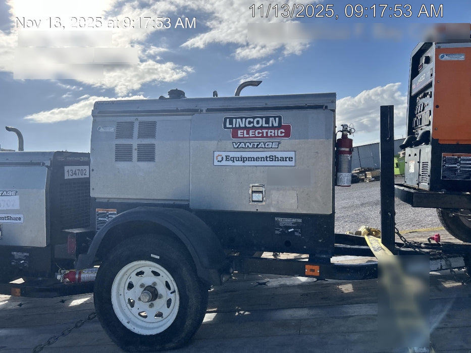 2022 Lincoln Electric LE400 Kubota V1505, Trlr, Cable Rack, Light Kit, ES Decals, T3