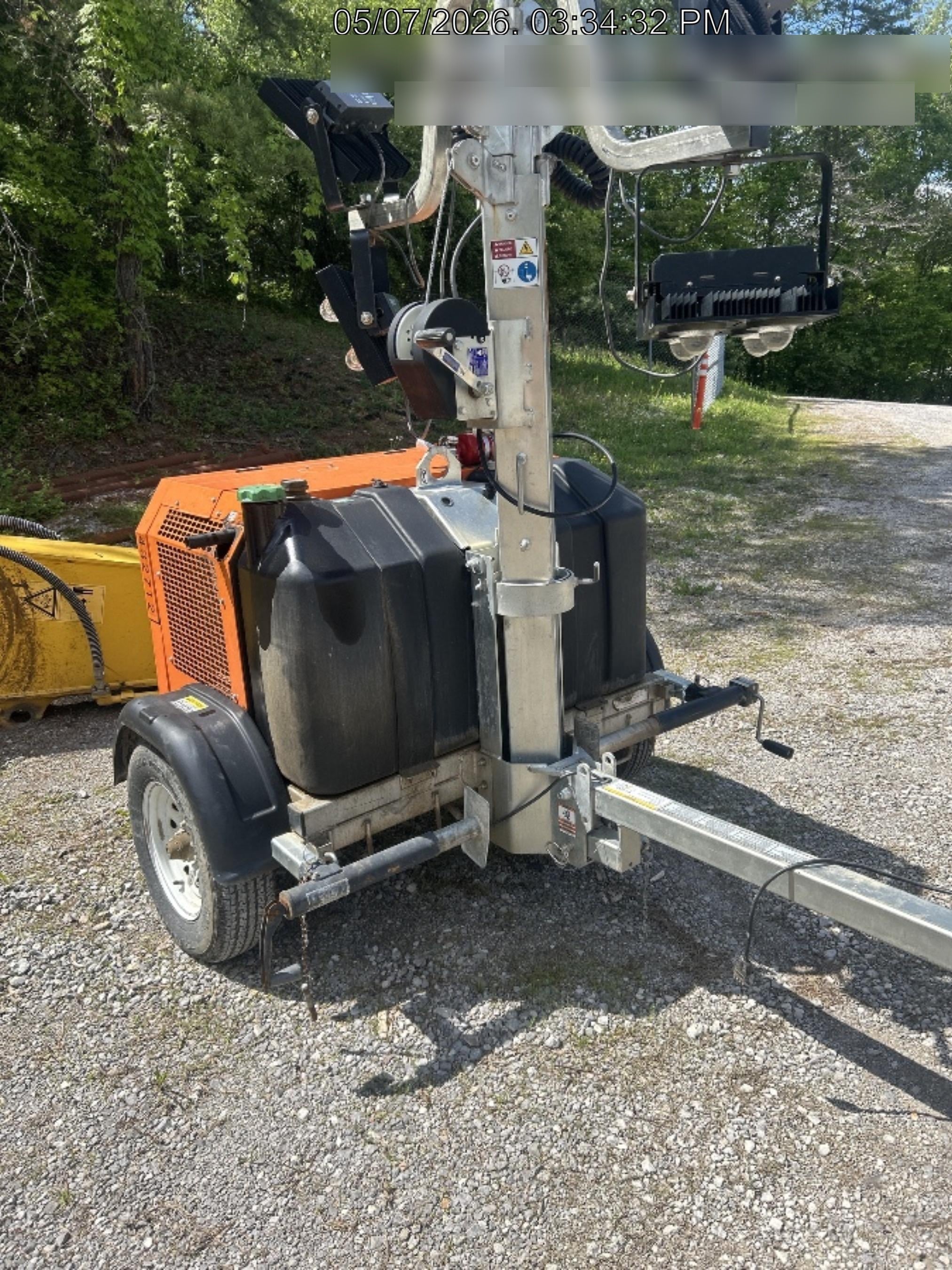 2024 Wanco WLTT-4MM4K Diesel, Deep Sea Controller, Shore Power Plug, Auto Start, (4) 350W LED Floodlights, 4kW Generator, 60 Gal Fuel Tank, 2" Ball, T3