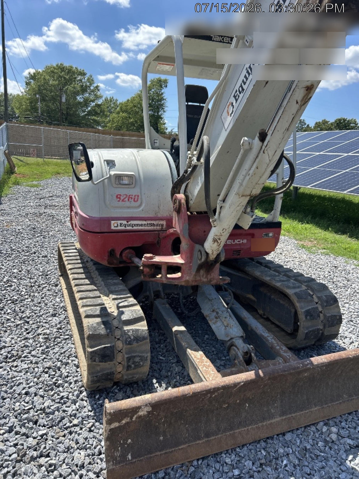 2019 TAKEUCHI TB260