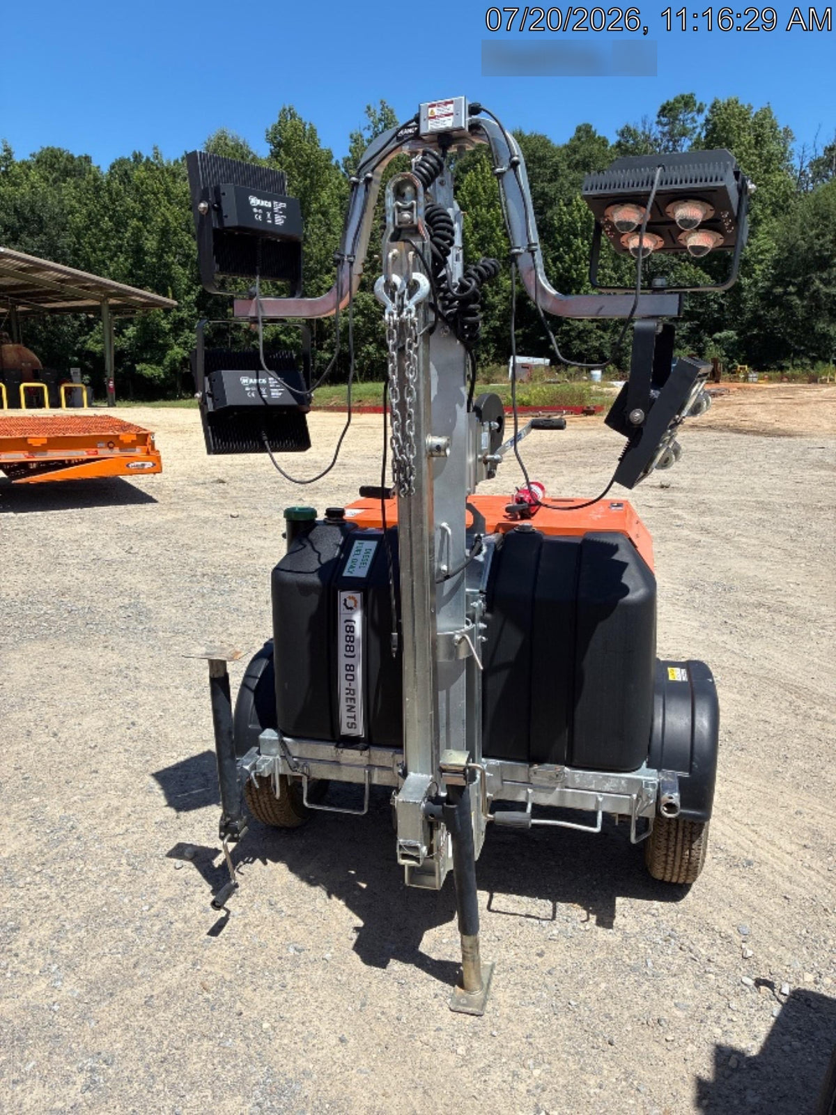 2023 Wanco WLTT-4MM4K Diesel, Deep Sea Controller, Shore Power Plug, Auto Start, (4) 350W LED Floodlights, 4kW Generator, 60 Gal Fuel Tank, 2" Ball, T3
