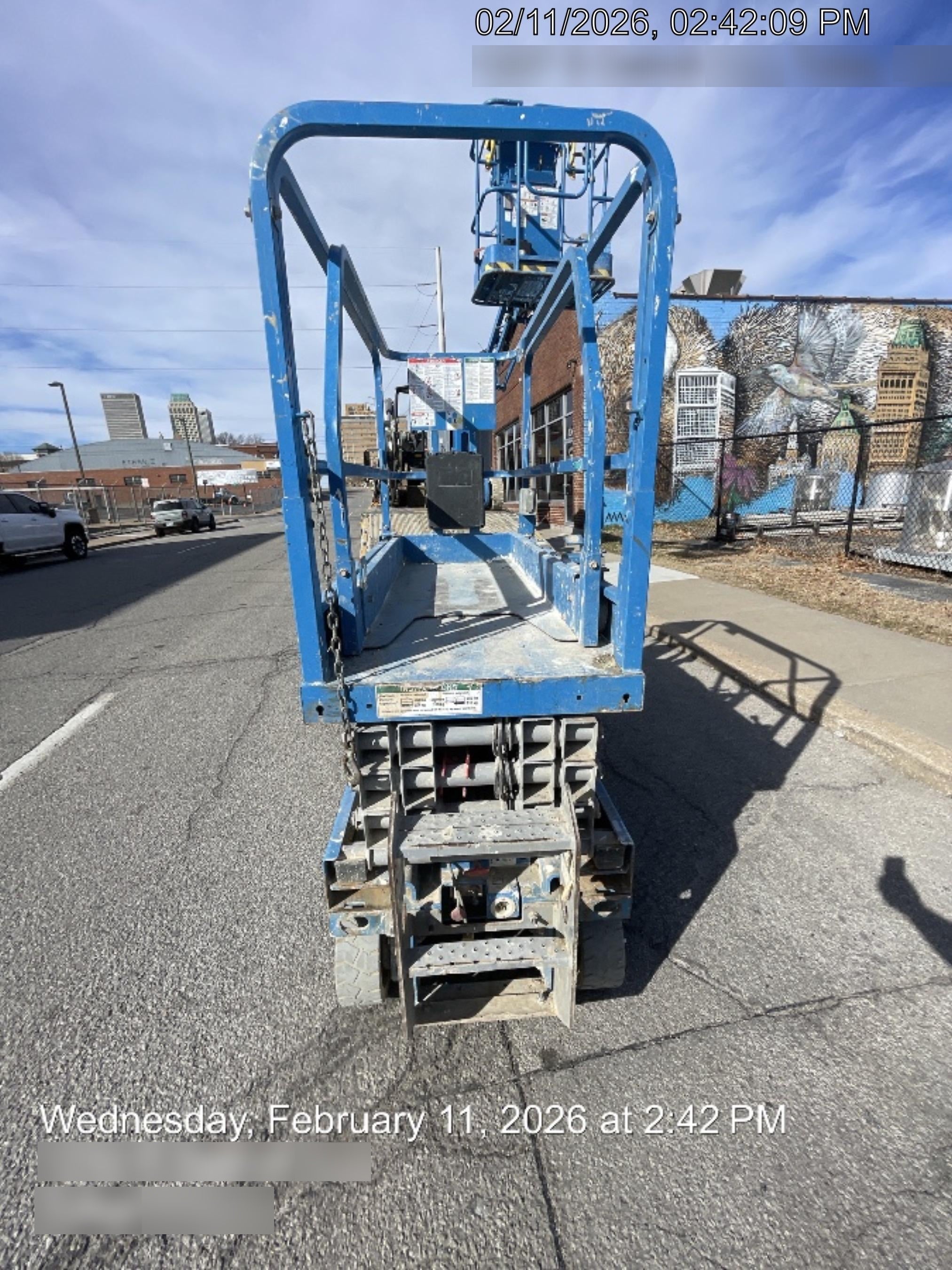 2019 Genie GS-1930 Fixed rails with chain Entry