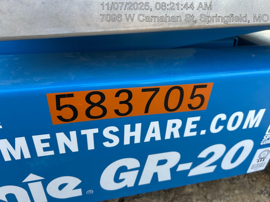 2025 GENIE GR-20