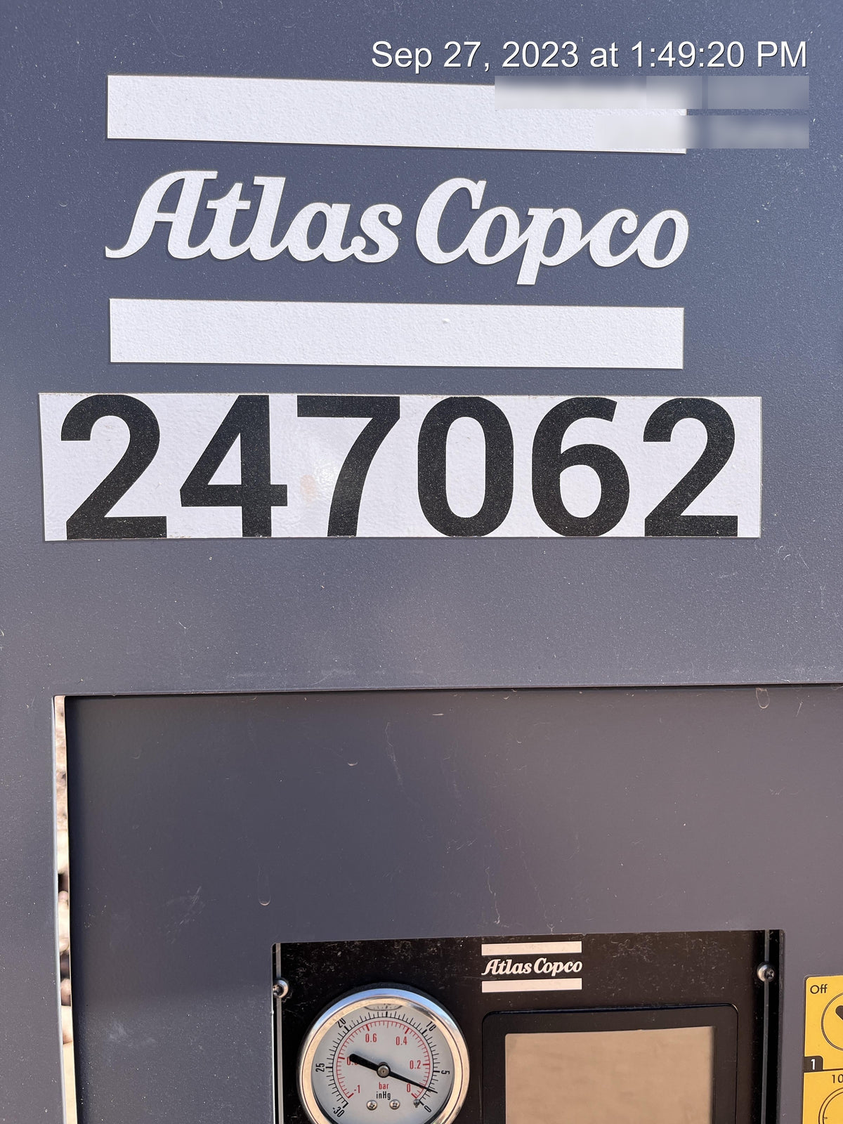 2022 ATLAS COPCO PAC F1212 VD
