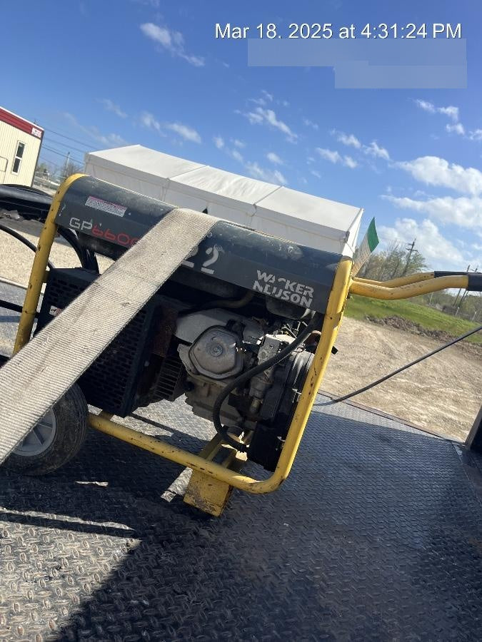 2018 WACKER NEUSON GP6600A