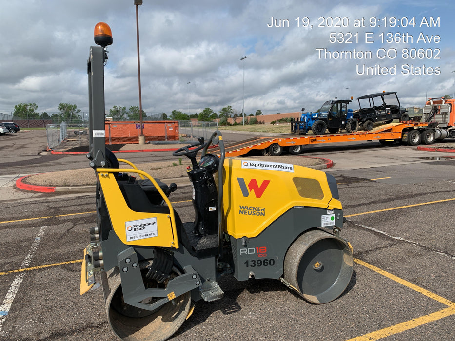2018 WACKER NEUSON RD18