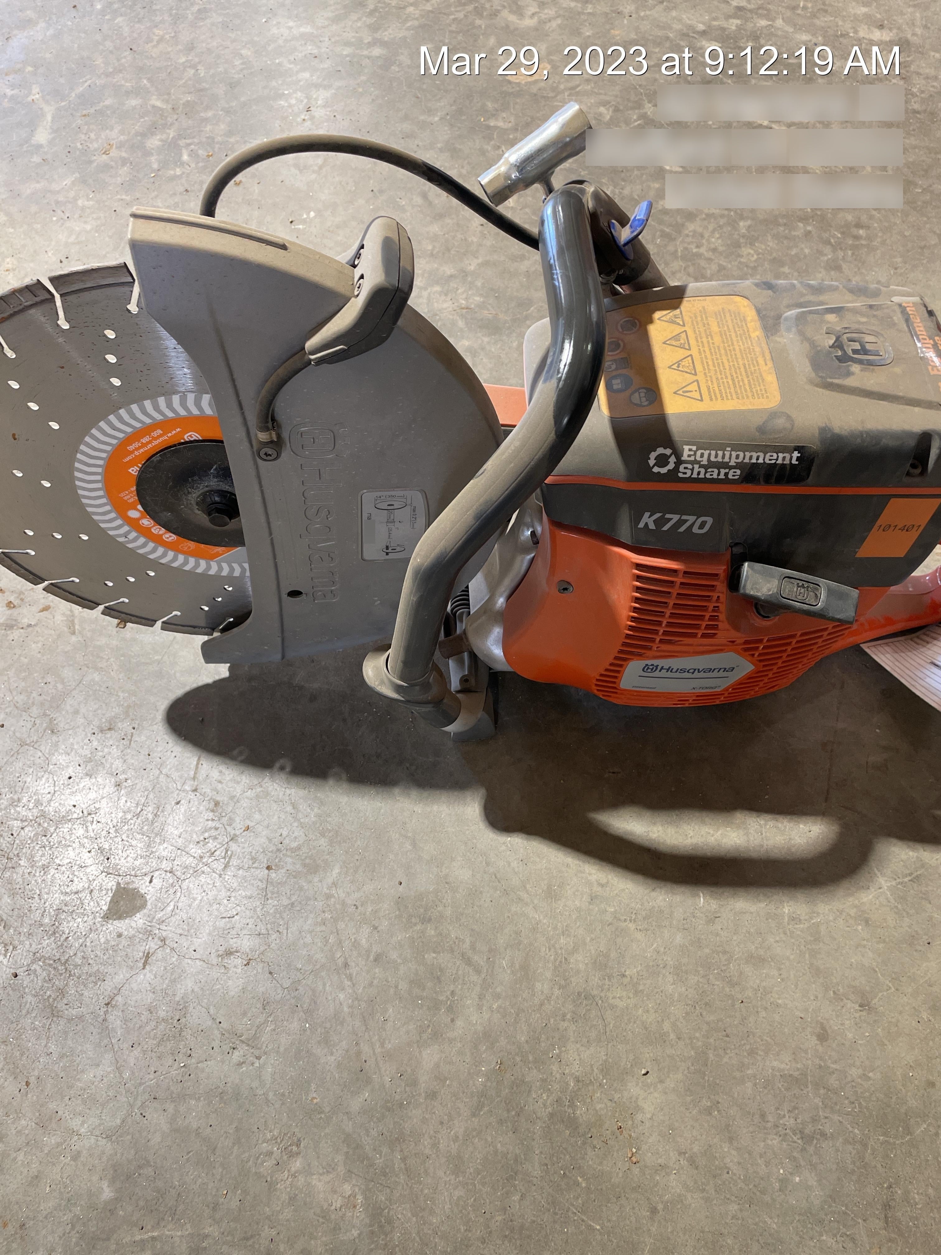 2020 HUSQVARNA K770