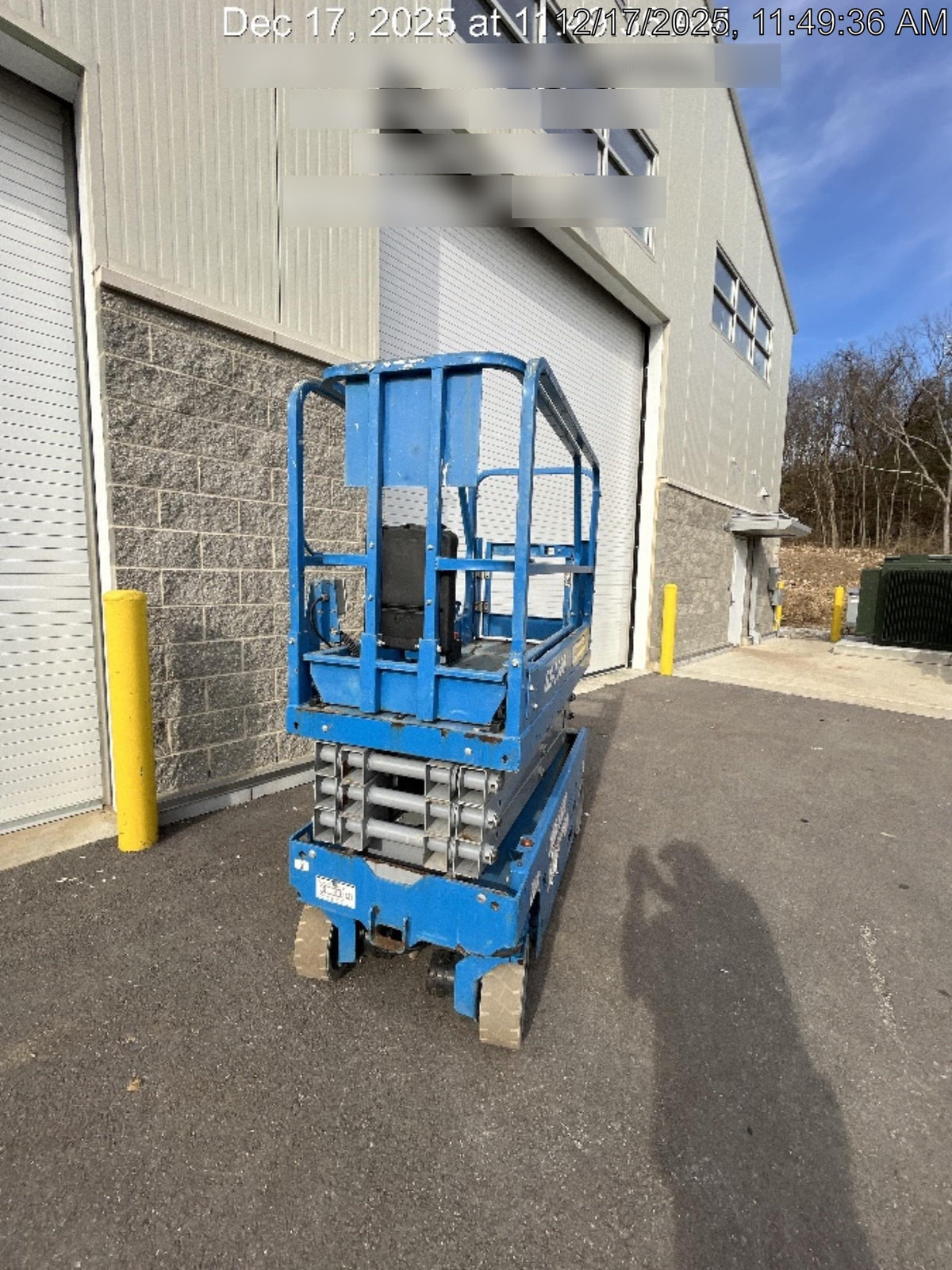 2020 Genie GS-1930 Solid Non Marking Tires, Beacon, Folding rails with half height swing gate
