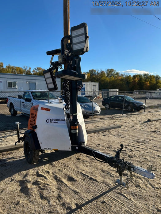 2023 Generac MLT2 Diesel, Flex Switch 120V Input, Powerzone Controller, 
(4) 320W LED Lights, 4kW Generator, 39.9 Gal Fuel Tank, 2" Ball, T3