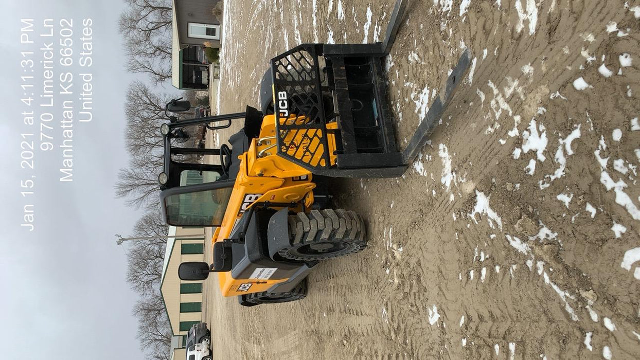 2020 JCB 505-20TC Canopy, Solid Tires, Work Lights, Beacon, Aux Hydraulics, Back up Alarm, ES Decals